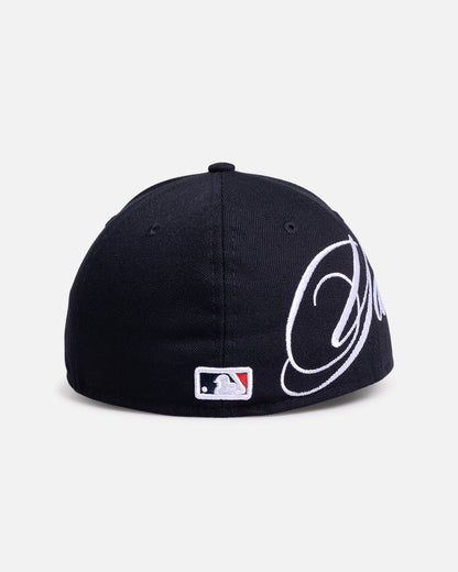 New Era New York Yankees 'MLB Side Script 59FIFTY Fitted Navy