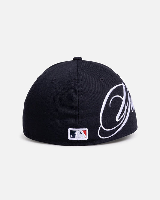 New Era New York Yankees 'MLB Side Script 59FIFTY Fitted Navy