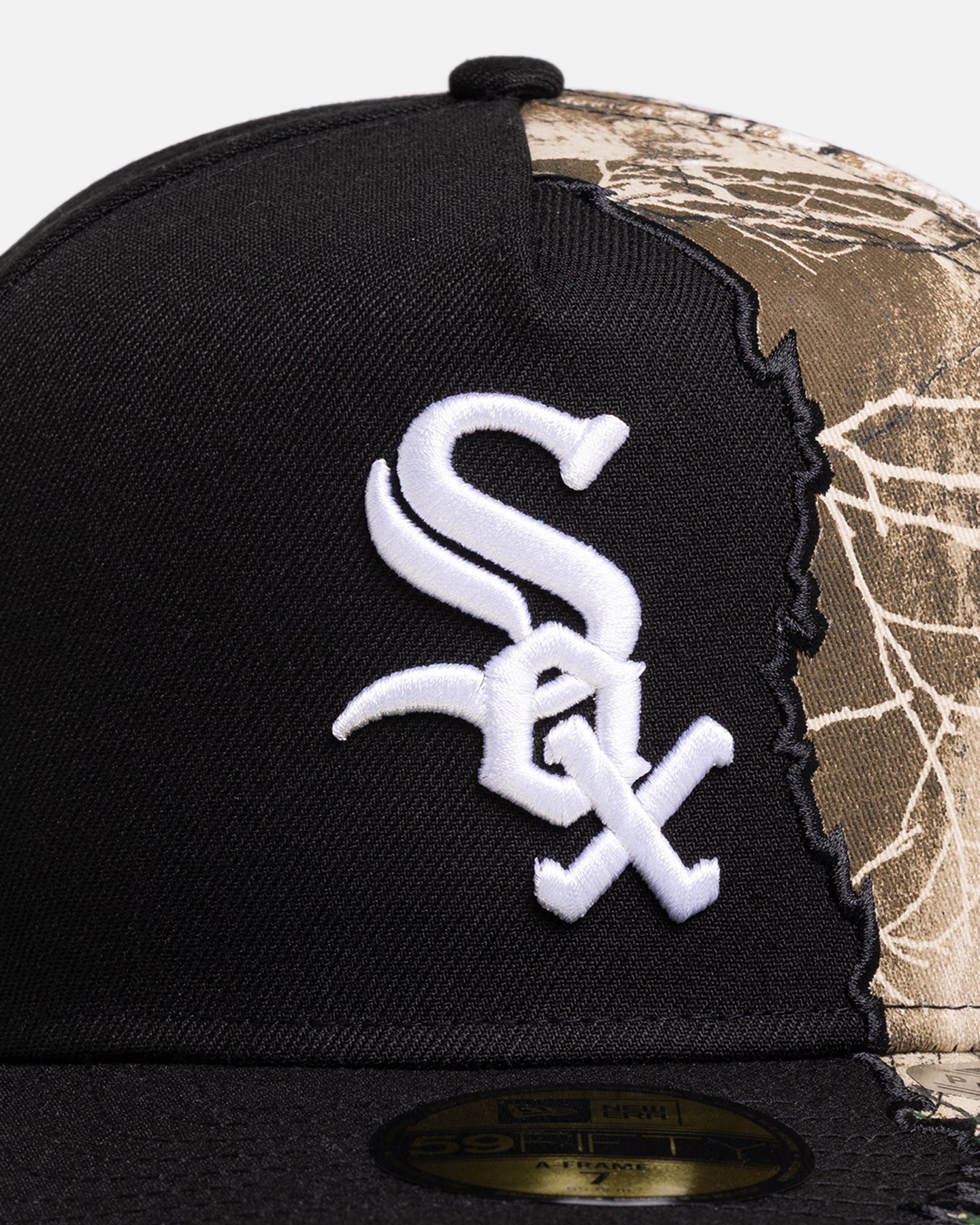 New Era Chicago White Sox 'Split Realtree' 59FIFTY Fitted Black
