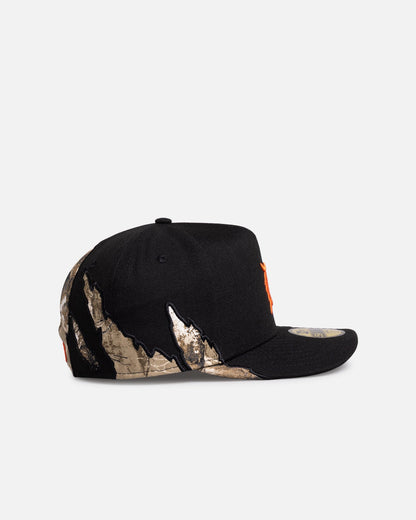 New Era Detroit Tigers 'Split Realtree' 59FIFTY Fitted Black