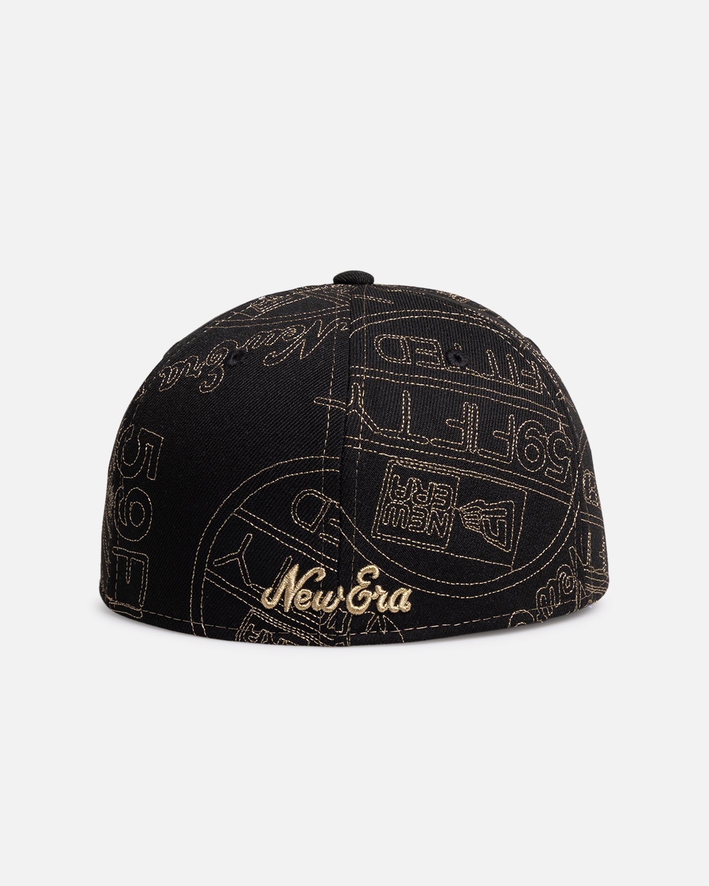 New Era New Era 'Sticker AOP' 59FIFTY Fitted Black