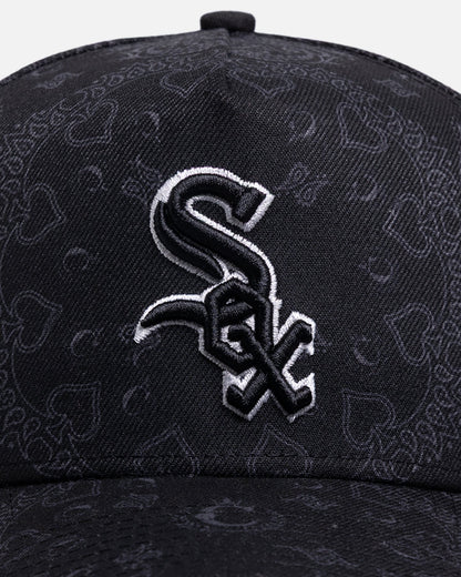 New Era Chicago White Sox 'Tonal Black' 9FORTY A-Frame Snapback Black