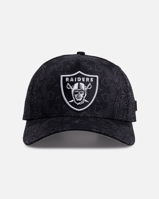 New Era Las Vegas Raiders 'Black Tonal' 9FORTY A-Frame Snapback Black