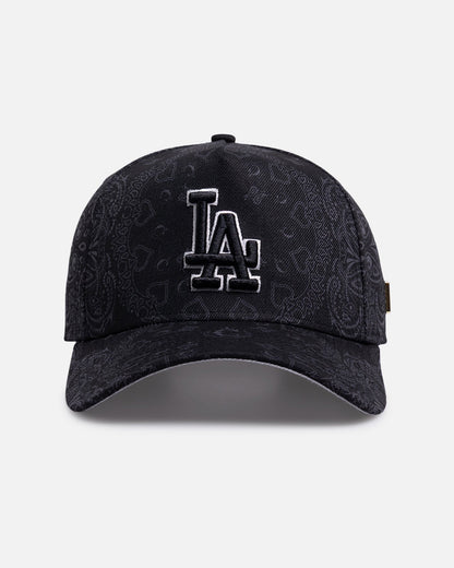 New Era Los Angeles Dodgers 'Black Tonal' 9FORTY A-Frame Snapback Black