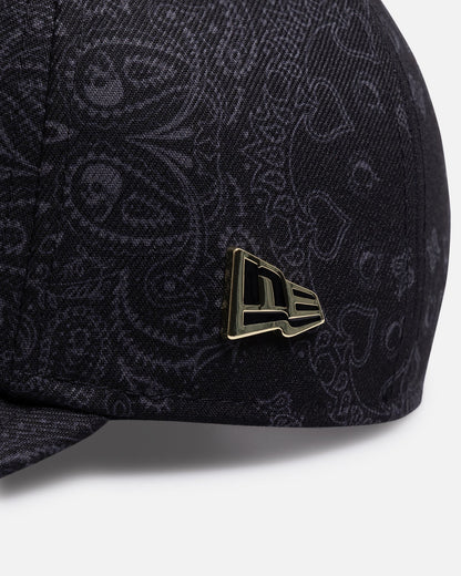New Era Los Angeles Dodgers 'Black Tonal' 9FORTY A-Frame Snapback Black