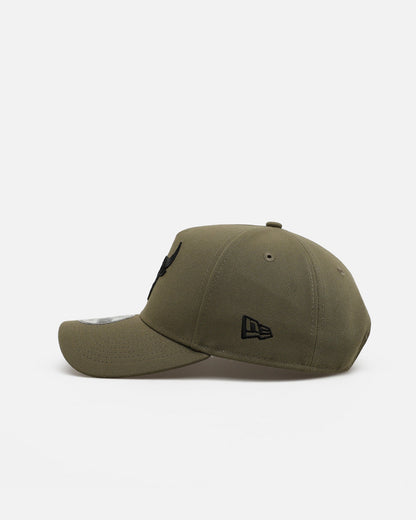 New Era Chicago Bulls 'Easy Olive' 9FORTY A-Frame Snapback Olive