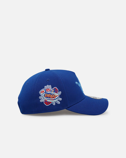 New Era Detroit Lions '1996 NFL Draft' 9FORTY A-Frame Snapback Blue