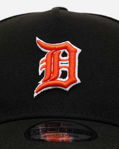 New Era Detroit Tigers 'Black And Team Color' 9FORTY A-Frame Snapback Black/Official Team Color