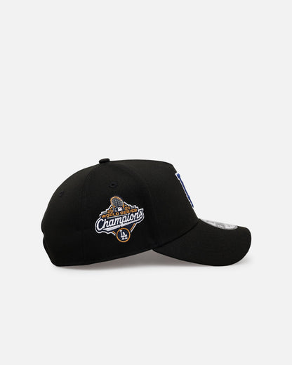 New Era Los Angeles Dodgers 'Black And Team Color' 9FORTY A-Frame Snapback Black/Official Team Color