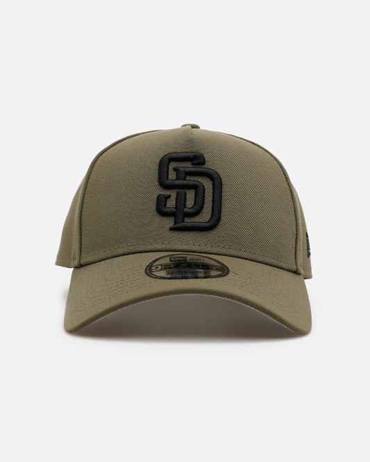 New Era San Diego Padres 'Easy Olive' 9FORTY A-Frame Snapback Olive