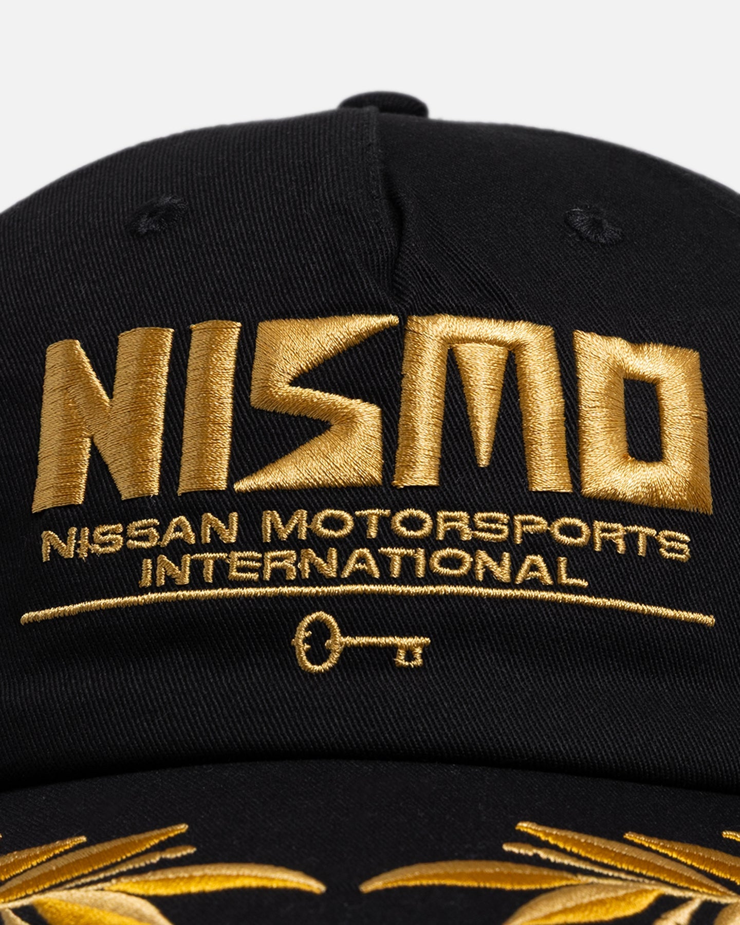 Key Street Nissan Nismo Wreath Snapback Hat Black
