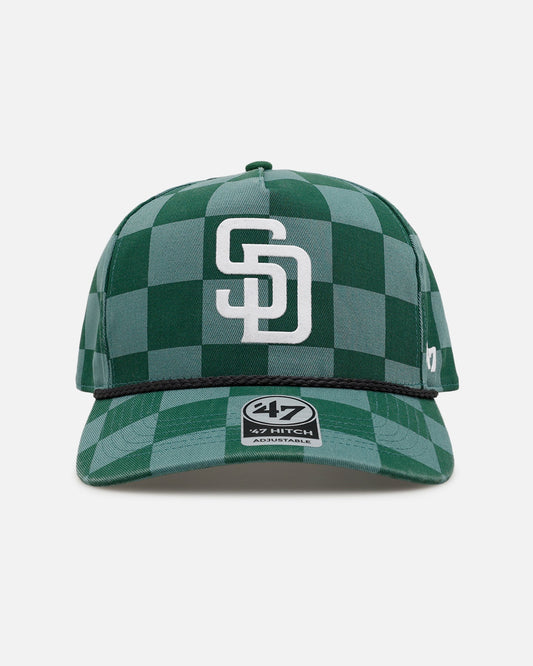 47 Brand San Diego Padres 'Checkerboard' 47 Hitch Snapback Green