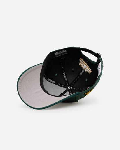 Pro Standard Oakland Athletics 'Team Color Suede' Pro Pinch Strapback Official Team Color