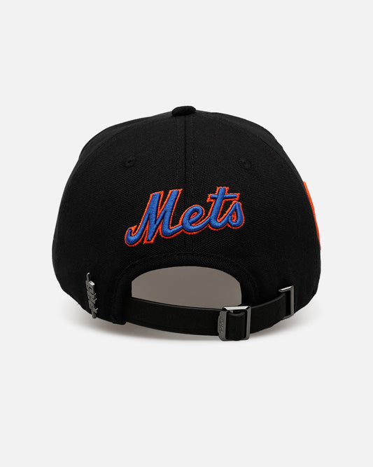Pro Standard New York Mets 'Team Color Suede' Pro Pinch Strapback Official Team Color
