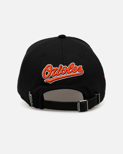 Pro Standard Baltimore Orioles 'Team Color Suede' Pro Pinch Strapback Official Team Color