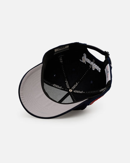 Pro Standard New York Yankees 'Team Color Suede' Pro Pinch Strapback Official Team Color