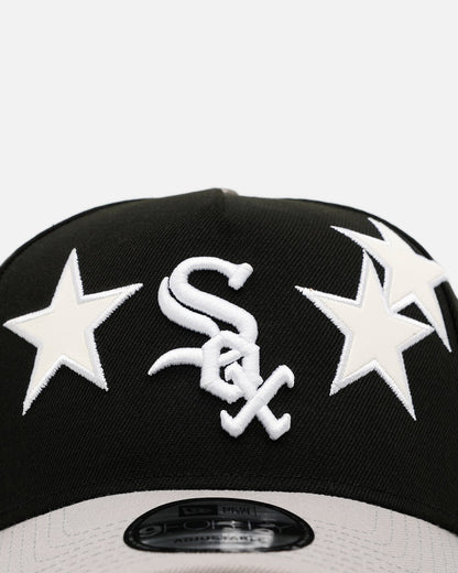 New Era Chicago White Sox 'Stars' 9FORTY A-Frame Snapback Black/Grey