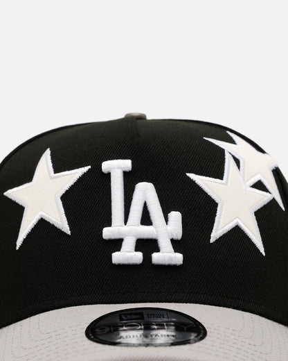 New Era Los Angeles Dodgers 'Stars' 9FORTY A-Frame Snapback Black/Grey