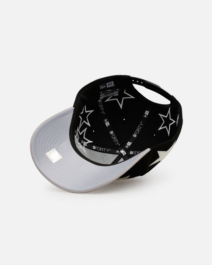 New Era Los Angeles Lakers 'Stars' 9FORTY A-Frame Snapback Black/Grey