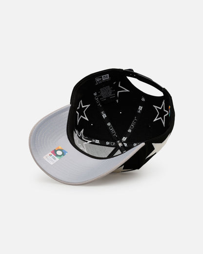 New Era Mexico National Baseball Team 'Stars' 9FORTY A-Frame Snapback Black/Grey