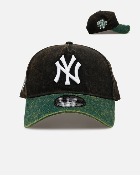 New Era New York Yankees 'Washed Green 2.0' 9FORTY A-Frame Snapback Black/Green