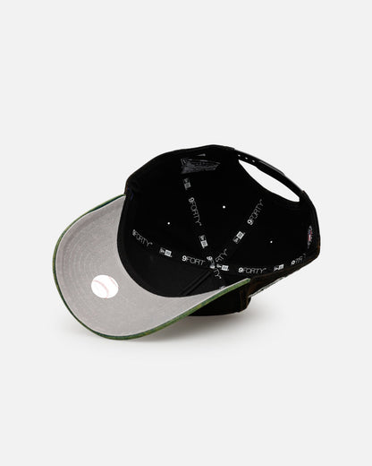 New Era New York Yankees 'Washed Green 2.0' 9FORTY A-Frame Snapback Black/Green