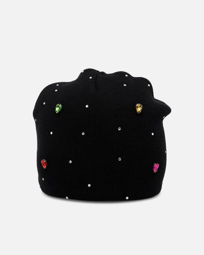 MNML Gemmed Beanie Black
