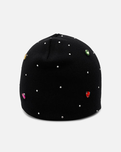 MNML Gemmed Beanie Black
