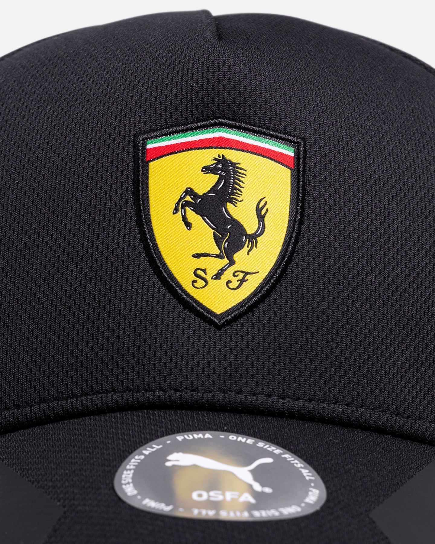 Puma X Scuderia Ferrari Snapback Baseball Cap Puma Black