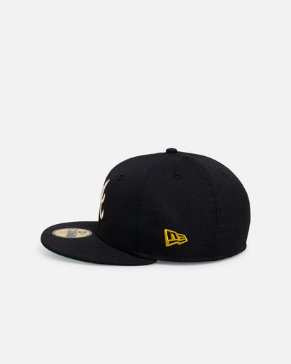 New Era Atlanta Braves 'Wool' 59FIFTY Fitted Black