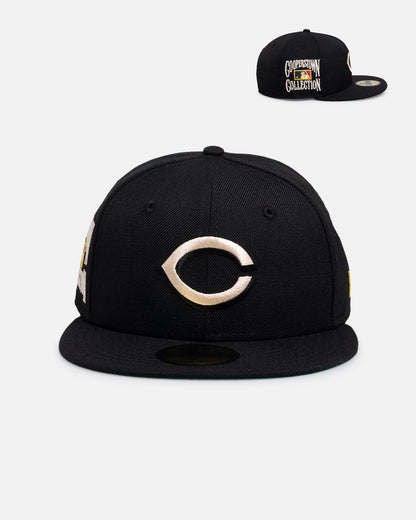 New Era Cincinnati Reds 'Wool' 59FIFTY Fitted Black