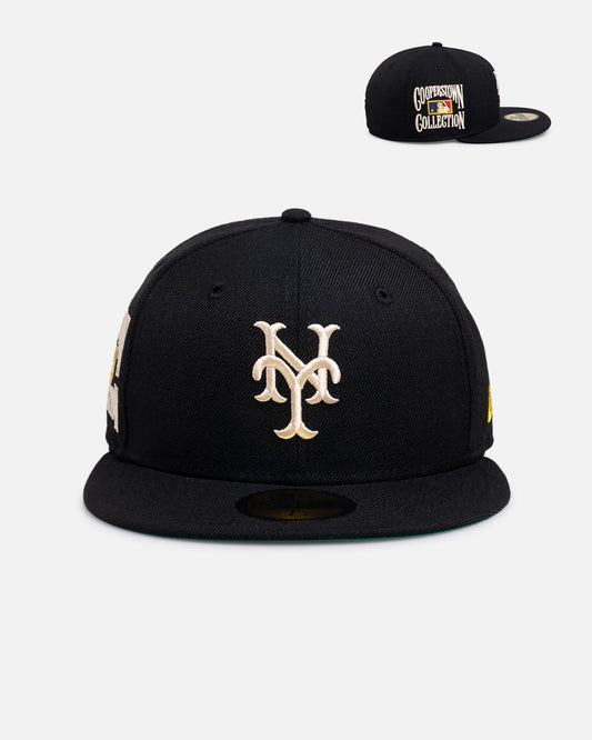 New Era New York Mets 'Wool' 59FIFTY Fitted Black