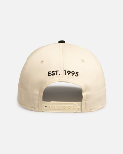 New Era North Queensland Cowboys 'Chrome Black' 9FORTY A-Frame Snapback White/Black