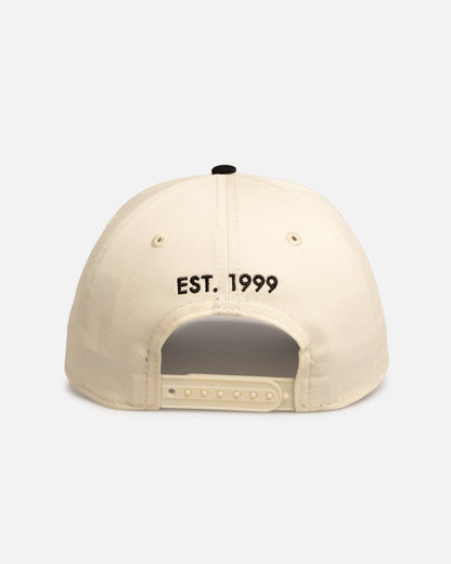 New Era St. George Illawarra Dragons 'Chrome Black' 9FORTY A-Frame Snapback White/Black