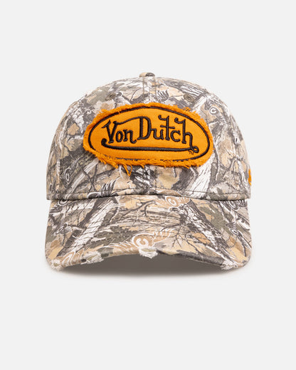 Von Dutch Worn Camo Strapback Real Tree Camo