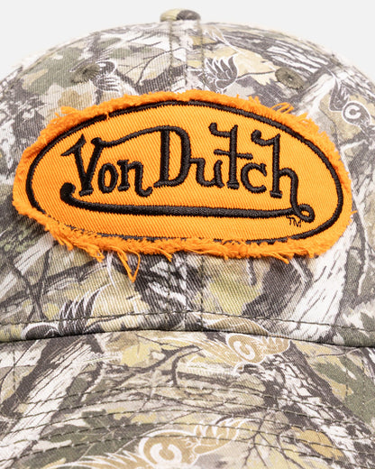 Von Dutch Worn Camo Strapback Real Tree Camo