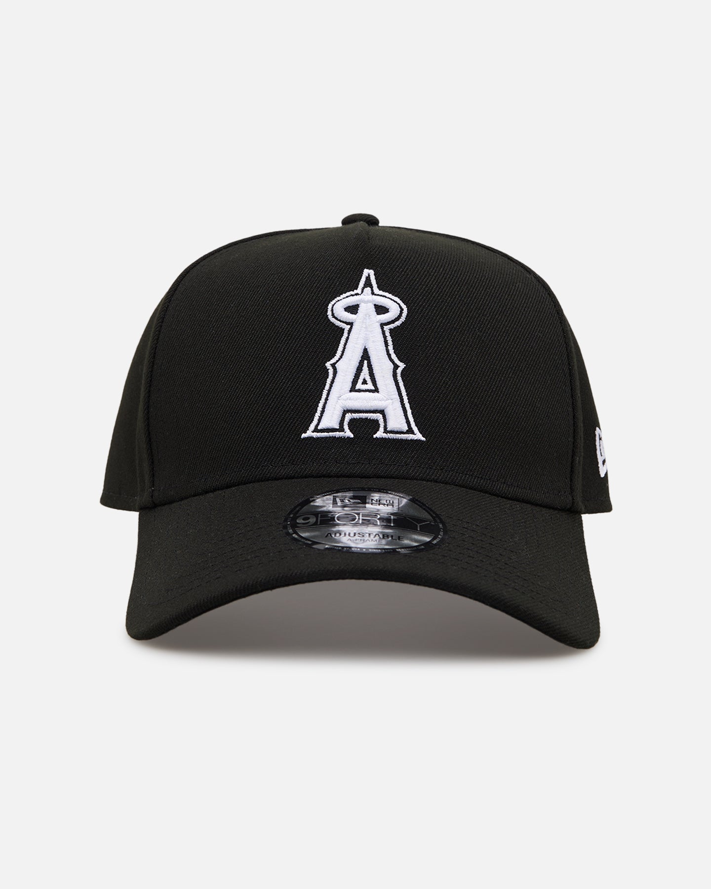 New Era Los Angeles Angels 'Black' 9FORTY A-Frame Snapback Black/White