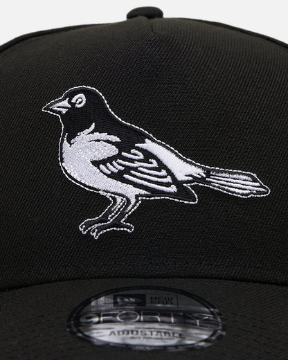 New Era Baltimore Orioles 'Black' 9FORTY A-Frame Snapback Black/White