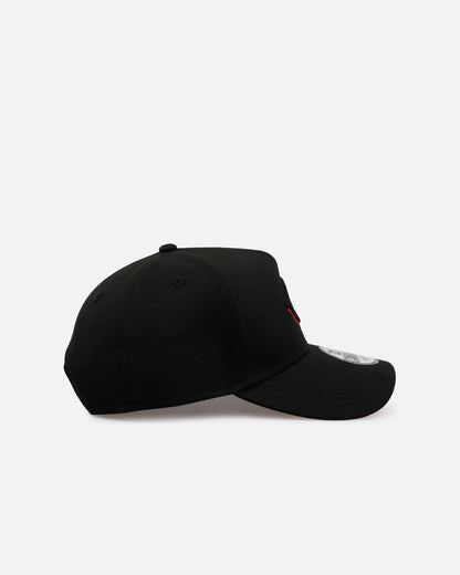 New Era Cincinnati Reds 'Easy Black And Scarlet' 9FORTY A-Frame Snapback Black/Scarlet