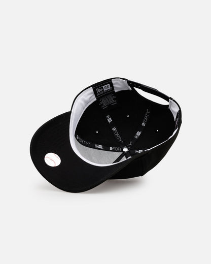 New Era Los Angeles Dodgers 'Black And White' 9FORTY A-Frame Snapback Black/White