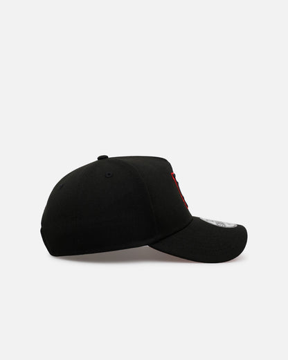 New Era Los Angeles Dodgers 'Easy Black And Scarlet' 9FORTY A-Frame Snapback Black/Scarlet