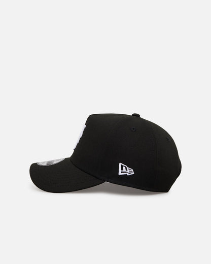 New Era New York Mets 'Black' 9FORTY A-Frame Snapback Black/White