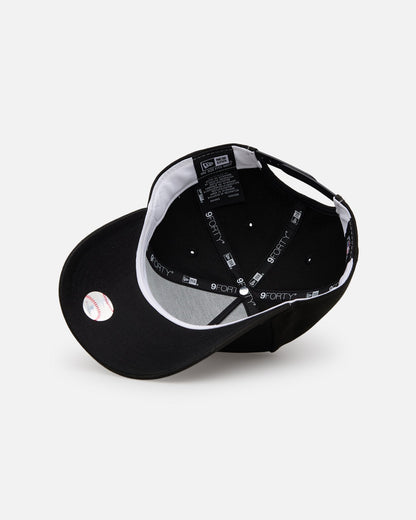 New Era New York Yankees 'Black' 9FORTY A-Frame Snapback Black/White