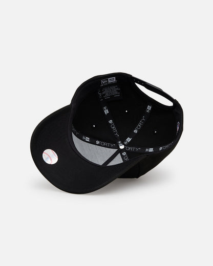 New Era Oakland Athletics 'Black' 9FORTY A-Frame Snapback Black/White
