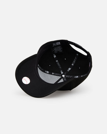 New Era San Francisco Giants 'Black' 9FORTY A-Frame Snapback Black/White