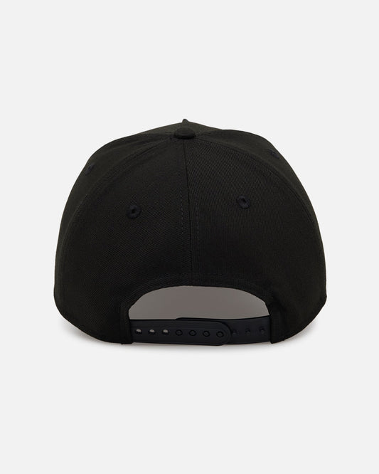 New Era Seattle Mariners 'Black' 9FORTY A-Frame Snapback Black/White
