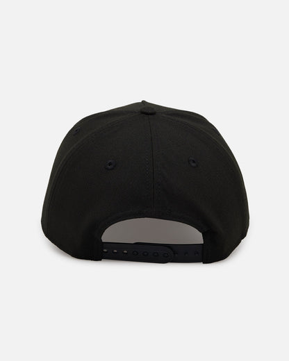 New Era Texas Rangers 'Black' 9FORTY A-Frame Snapback Black/White