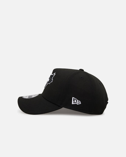 New Era Toronto Blue Jays 'Black' 9FORTY A-Frame Snapback Black/White