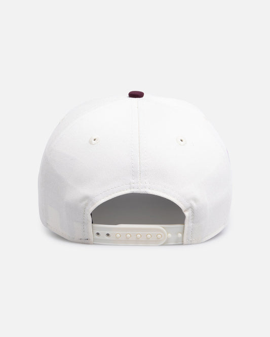 New Era Brisbane Broncos 'Chrome Script' 9FORTY A-Frame Snapback Official Team Colour