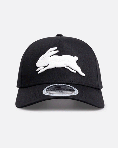 New Era South Sydney Rabbitohs 'NRL Glow In The Dark' 9FORTY A-Frame Snapback Black